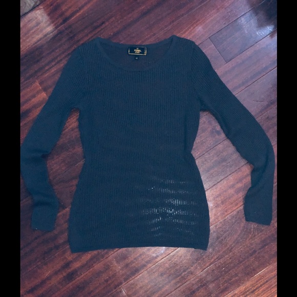 WOMENS FENDI Signature Brown Logo Knit Sweater - Picture 4 of 4